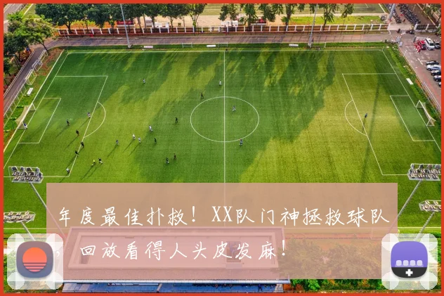 年度最佳扑救!XX队门神拯救球队,回放看得人头皮发麻!